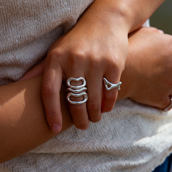 Natāra Organic Ring Set