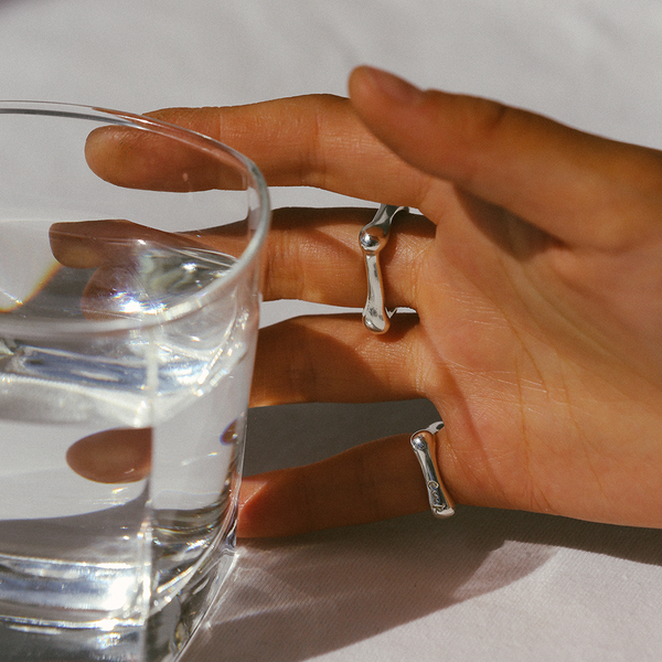 Natāra Organic Square Ring Large