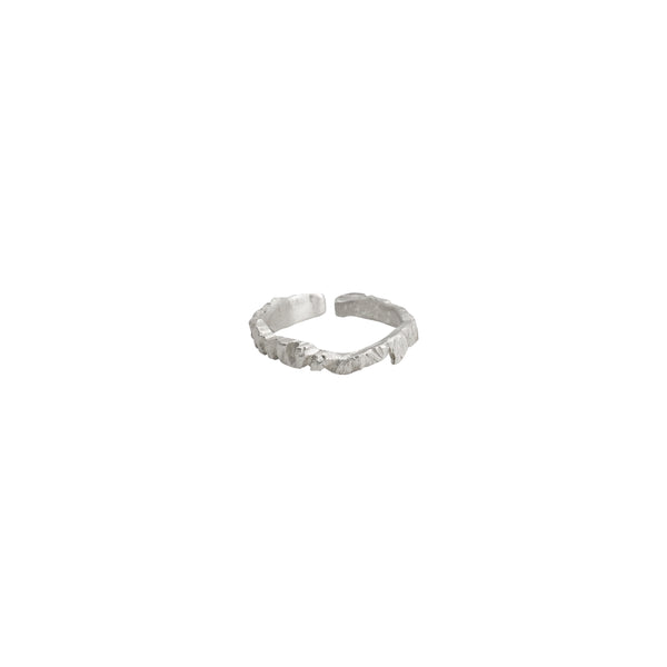 Earthbound Forest Bark Adjustable Thin Ring