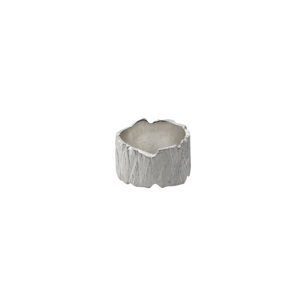 Forest Bark Thick Ring (Medium)