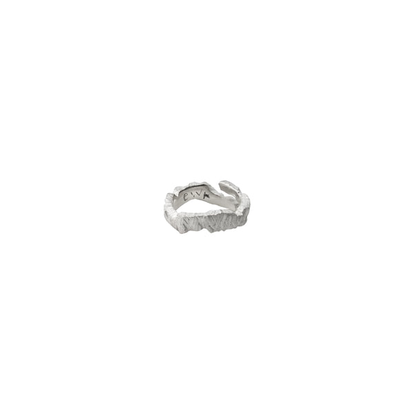 Earthbound Forest Bark Pinky Thin Ring