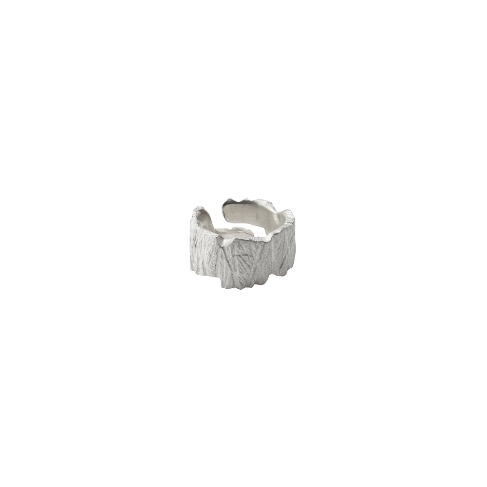 Earthbound Forest Bark Pinky Thick Ring