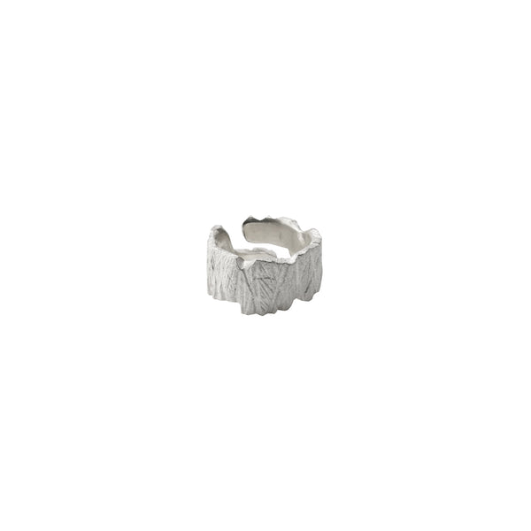 Earthbound Forest Bark Pinky Thick Ring