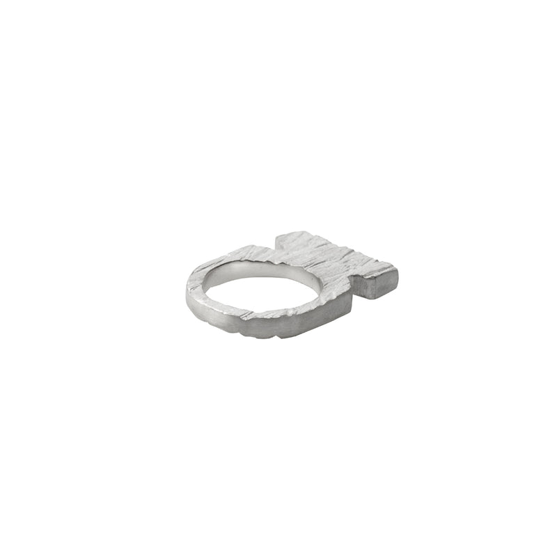 Earthbound Forest Bark Sculpted High Ring