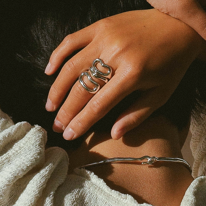 Natāra Organic Ring Set
