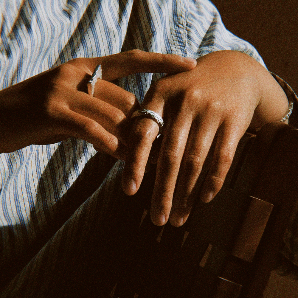 Earthbound Forest Bark Sculpted Ring (Large)