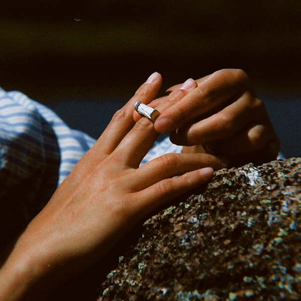 Earthbound Forest Bark Rolling Ring